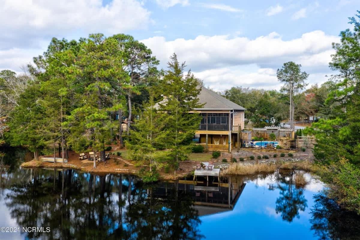 Heated Private Pool, Pond Views, Fishing, Mins To Carolina Beach ウィルミントン エクステリア 写真